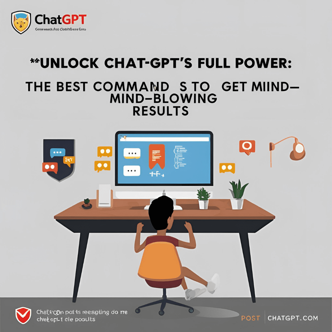 Unlock ChatGPT’s Full Power: The Best Commands to Get Mind-Blowing Results